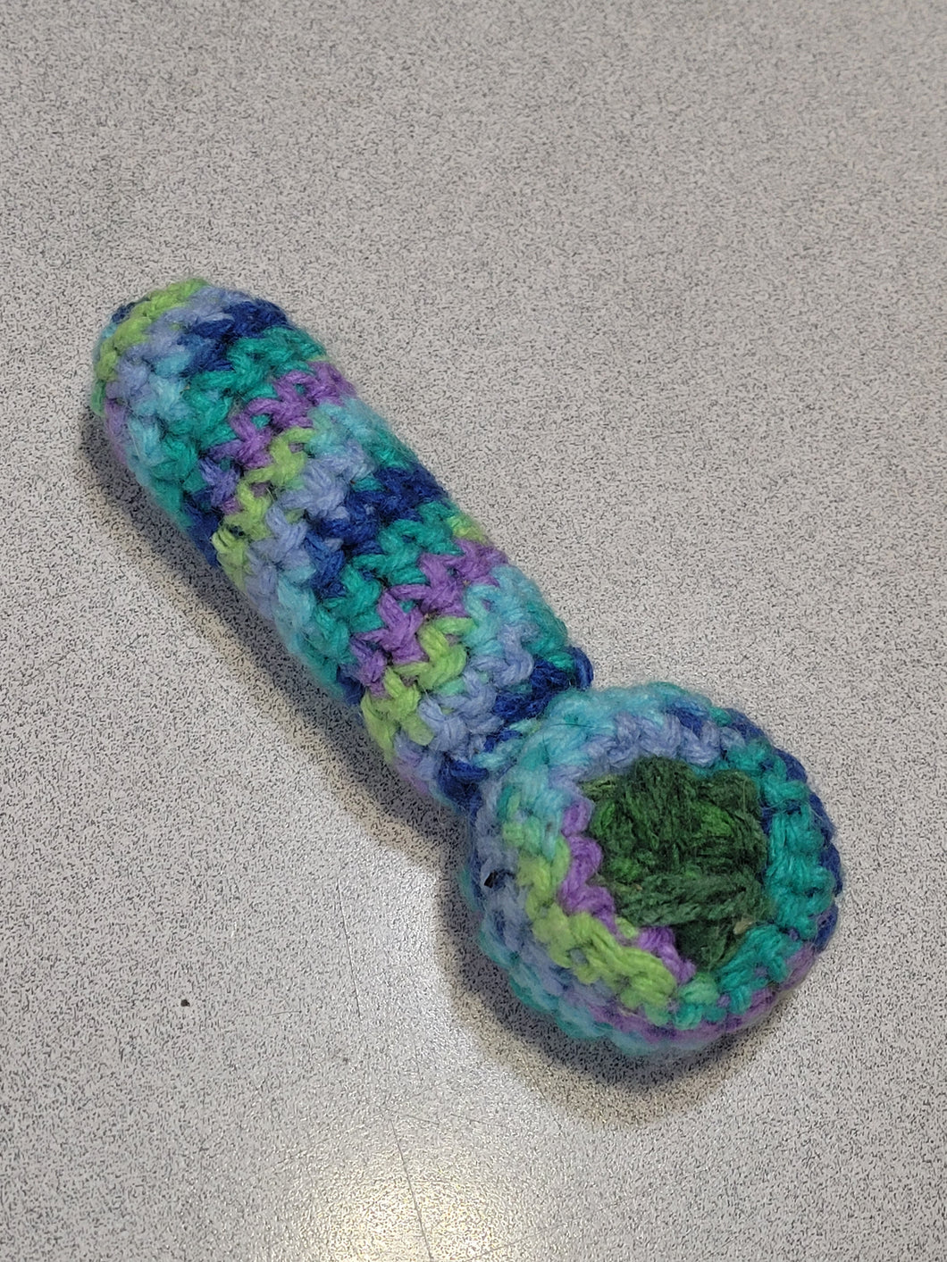 Crochet Pipe Cat Toy